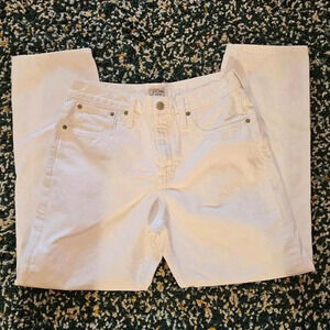 J.Crew White Denim Jeans - Size 27